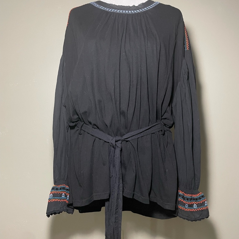 Large Free People black boho top